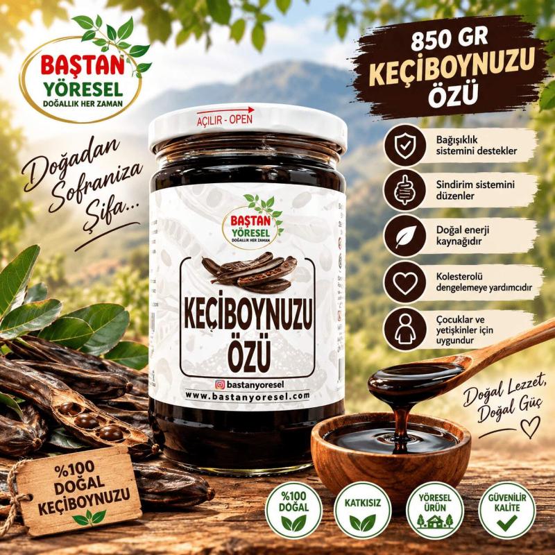 Keçi Boynuzu Özü-Pekmezi 850gr
