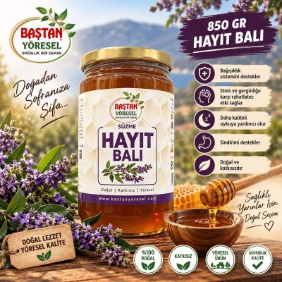 Bozdağ Süzme Hayıt Balı 850gr