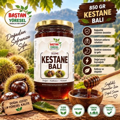 Bozdağ Süzme Kestane Balı 850gr