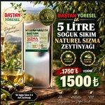 5 litrelik teneke soğuk sıkım 0.4 asit naturel sızma zeytinyağı